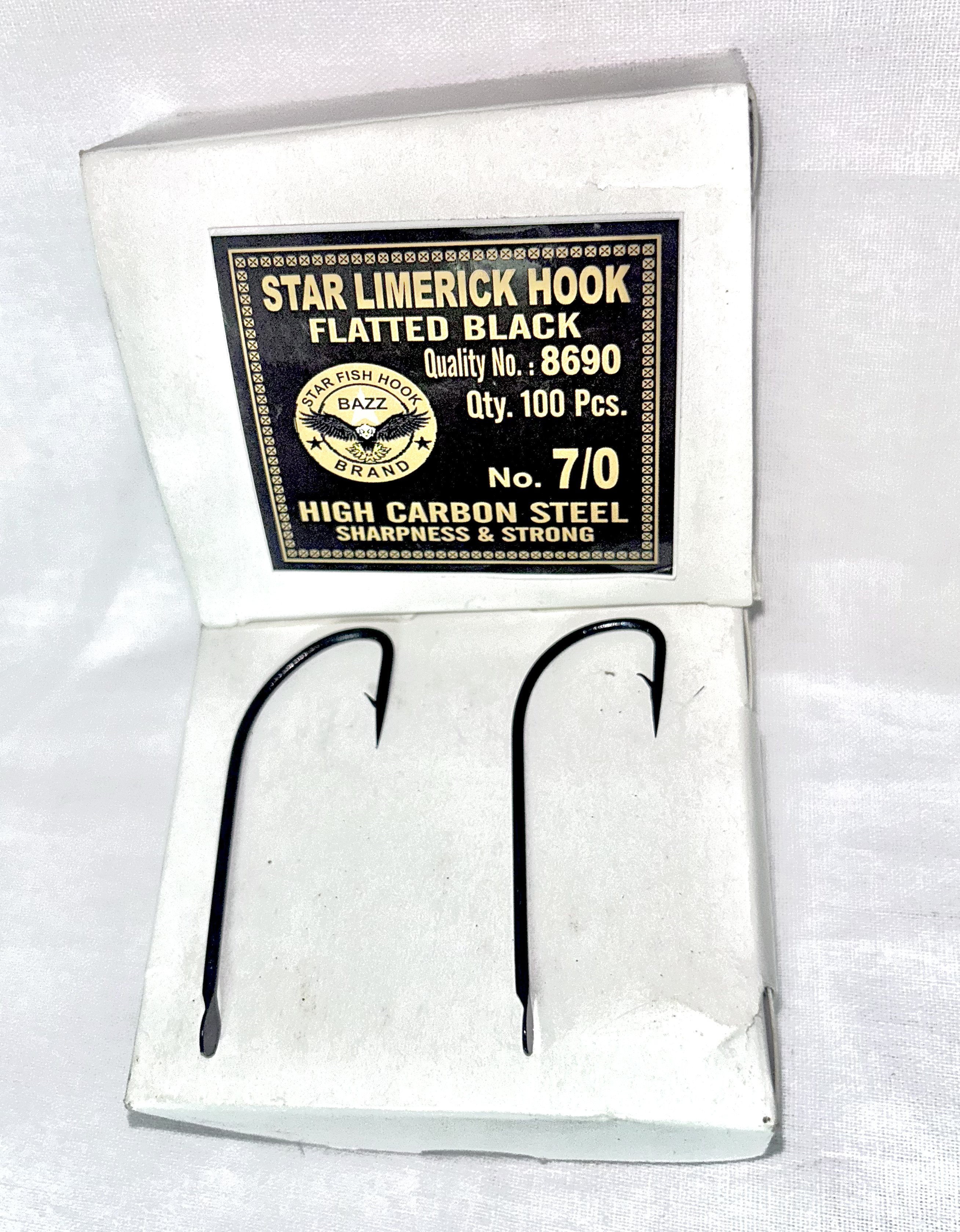 Hard Carbon Steel 7/0-8/0